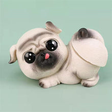 Load image into Gallery viewer, Image of a super cute Pug bobblehead in the cutest bobble-butt Pug design