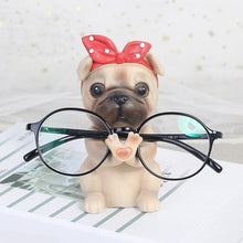 Load image into Gallery viewer, Image a super cute Pug glasses holder