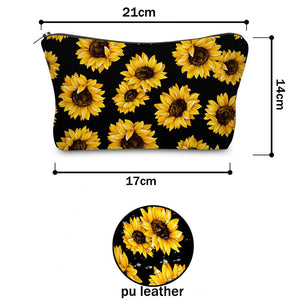 Pug in Bloom Multipurpose Pouch-Accessories-Accessories, Bags, Bathroom Decor, Dogs, Pug-4