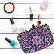 Pug in Bloom Multipurpose Pouch-Accessories-Accessories, Bags, Bathroom Decor, Dogs, Pug-9