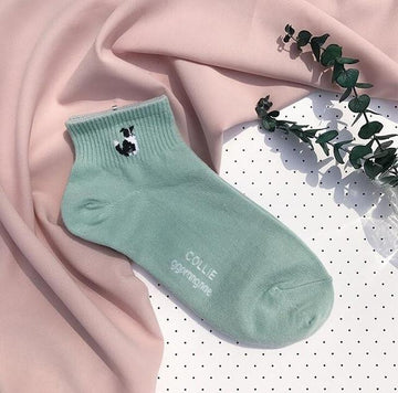 Pug Love Ankle Length SocksSocksBorder CollieOne Size
