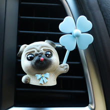 Load image into Gallery viewer, Pug Love Car Air Vent Decoration and Aroma Diffuser-Car Accessories-Car Accessories, Dogs, Pug-Pug-1