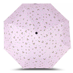 Pug Love Foldable Parasol Umbrella-Accessories-Accessories, Dogs, Pug, Umbrella-10
