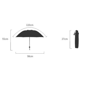 Pug Love Foldable Parasol Umbrella-Accessories-Accessories, Dogs, Pug, Umbrella-5