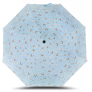 Pug Love Foldable Parasol Umbrella-Accessories-Accessories, Dogs, Pug, Umbrella-9