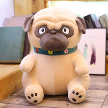 Load image into Gallery viewer, Image of a Pug stuffed animal soft toy front view