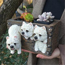 Load image into Gallery viewer, Pug Love Multipurpose Decorative Flower Pot or Storage BoxHome Decor