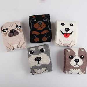 Pug Love Womens Cotton Socks-Apparel-Accessories, Dogs, Pug, Socks-16