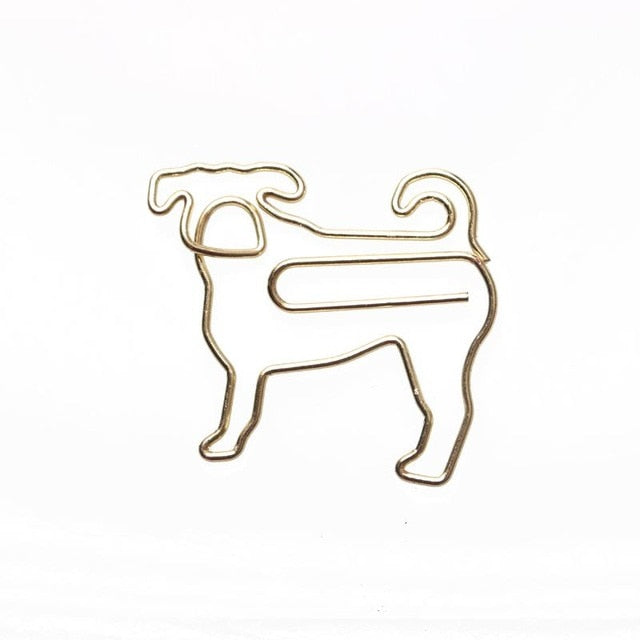 Pug Paper Clips
