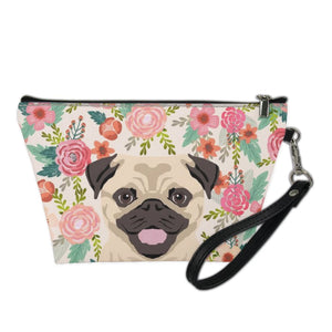 Image of an adorable multipurpose Pug pouch