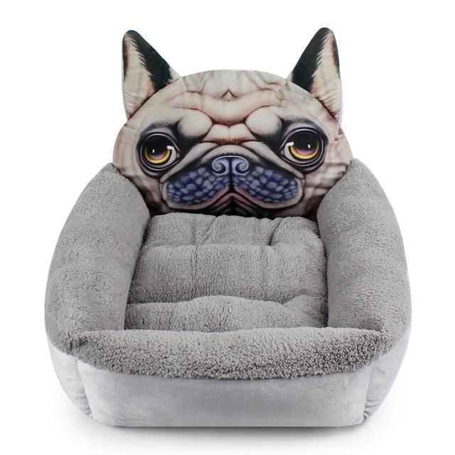 Pug Themed Pet BedHome DecorPugSmall