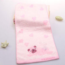 Load image into Gallery viewer, Image of pug towel in pink color