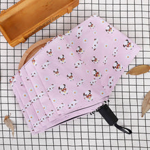 Load image into Gallery viewer, Pug Love Foldable Parasol Umbrella-Accessories-Accessories, Dogs, Pug, Umbrella-Pink-2