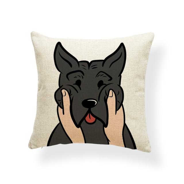 Pull My Cheeks American Pit bull Terrier Cushion CoverCushion CoverOne SizeAmerican Pit bull Terrier