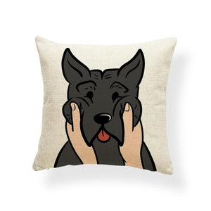 Pull My Cheeks Husky Cushion CoverCushion CoverOne SizeAmerican Pit bull Terrier