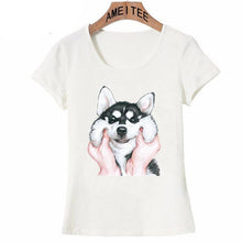 Load image into Gallery viewer, Pull My Cheeks Husky Womens T ShirtApparel