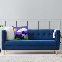 Load image into Gallery viewer, Purple Sky Scottish Terrier Cushion Cover-Home Decor-Cushion Cover, Dogs, Home Decor, Scottish Terrier-3