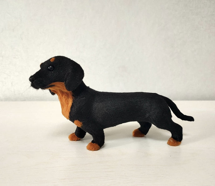 Realistic Lifelike Dachshund Stuffed Animal Plush Toy-Soft Toy-Dachshund, Dogs, Home Decor, Soft Toy, Stuffed Animal-1