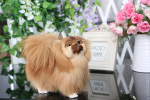 Realistic Lifelike Pekingese Stuffed Animal with Real Fur-Soft Toy-Dogs, Home Decor, Pekingese, Soft Toy, Stuffed Animal-7