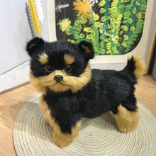 Load image into Gallery viewer, Realistic Lifelike Yorkie Stuffed Animal Plush Toy-Soft Toy-Dogs, Home Decor, Soft Toy, Stuffed Animal, Yorkshire Terrier-1