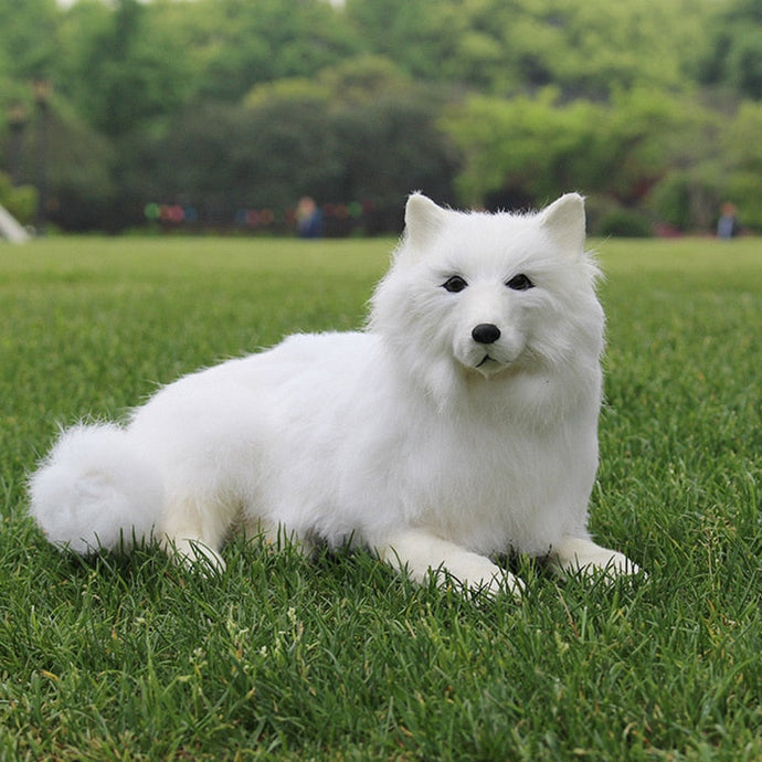 Realistic Samoyed Stuffed Animal Plush Toy-Soft Toy-Dogs, Home Decor, Samoyed, Soft Toy, Stuffed Animal-2