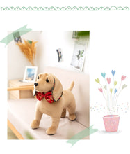 Load image into Gallery viewer, Red Bow-Tie Labrador Stuffed Animal Plush Toys-Soft Toy-Dogs, Home Decor, Labrador, Stuffed Animal-3
