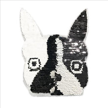 Load image into Gallery viewer, Reversible Boston Terrier / French Bulldog Sequinned PatchPatch