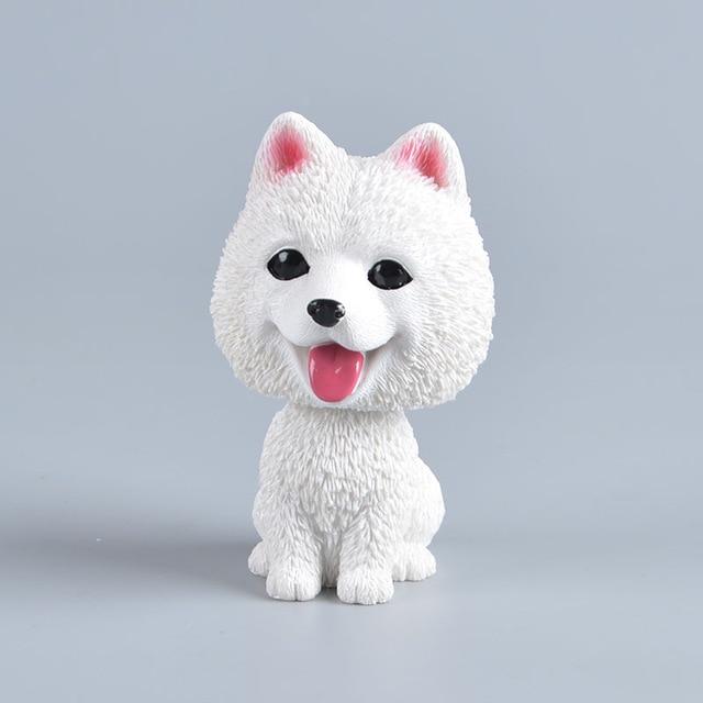 Samoyed Love Car Bobble Head 2