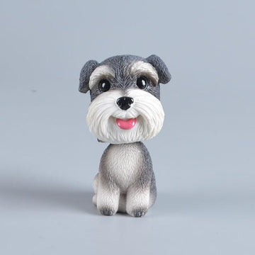 Schnauzer Bobblehead Love Mini Schnauzer Car Bobble Head Figurine 360x