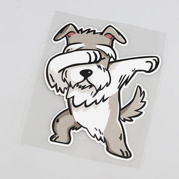 Schnauzer Car Sticker 360x