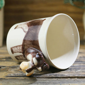 Schnauzer Love 3D Ceramic Cup-Mug-Dogs, Home Decor, Mugs, Schnauzer-300 ml-6