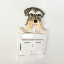 Load image into Gallery viewer, Schnauzer Love 3D Wall Sticker-Home Decor-Dogs, Home Decor, Schnauzer, Wall Sticker-2