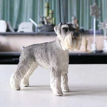 Load image into Gallery viewer, Schnauzer Love Lifelike Resin Figurine StatuesHome DecorSalt and Pepper