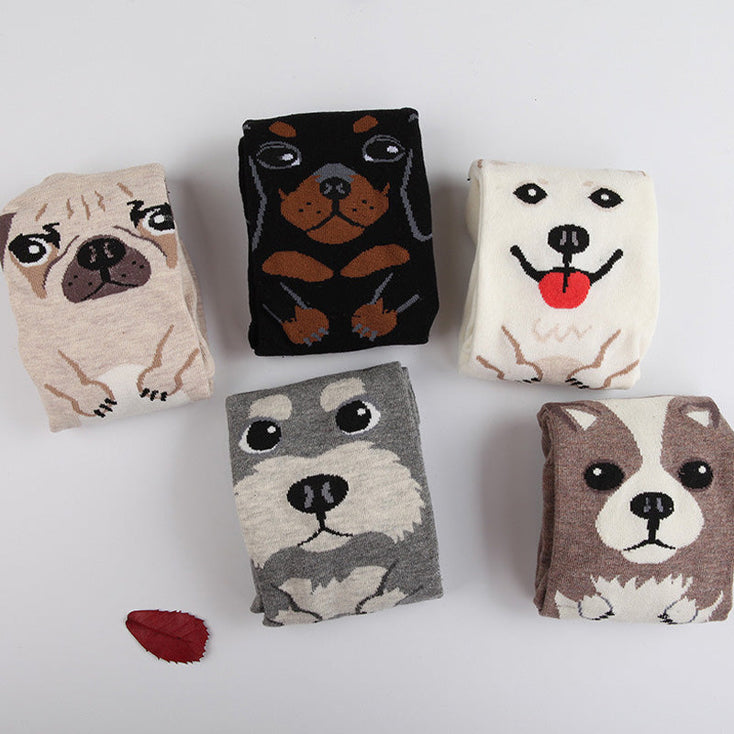 Schnauzer Love Womens Cotton Socks-Apparel-Accessories, Dogs, Schnauzer, Socks-16