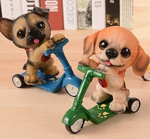 Load image into Gallery viewer, Scooter Beagle Resin Figurine-Home Decor-Beagle, Dogs, Figurines, Home Decor-3
