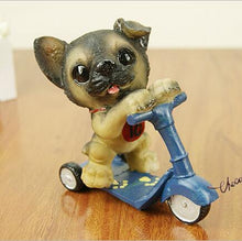 Load image into Gallery viewer, Scooter Chihuahua Resin Figurine-Home Decor-Chihuahua, Dogs, Figurines, Home Decor-German Shepherd-14
