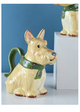 Load image into Gallery viewer, Scottish Terrier Love Ceramic Creamer-Home Decor-Dogs, Home Decor, Scottish Terrier-2