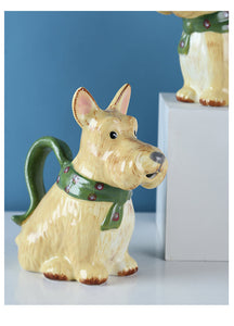 Scottish Terrier Love Ceramic Creamer-Home Decor-Dogs, Home Decor, Scottish Terrier-2