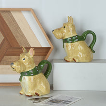 Load image into Gallery viewer, Scottish Terrier Love Ceramic Creamer-Home Decor-Dogs, Home Decor, Scottish Terrier-7