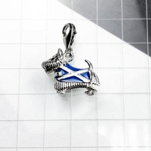 Scottish Terrier Love Silver PendantDog Themed Jewellery