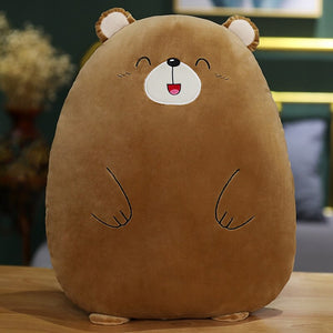 Shiba Egg and Friends Huggable Plush Toy Pillows-Soft Toy-Dogs, Home Decor, Shiba Inu, Soft Toy, Stuffed Animal-Large-Bear-13