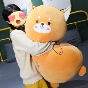 Shiba Egg and Friends Huggable Plush Toy Pillows-Soft Toy-Dogs, Home Decor, Shiba Inu, Soft Toy, Stuffed Animal-2