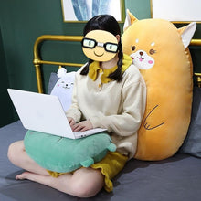 Load image into Gallery viewer, Shiba Egg and Friends Huggable Plush Toy Pillows-Soft Toy-Dogs, Home Decor, Shiba Inu, Soft Toy, Stuffed Animal-3