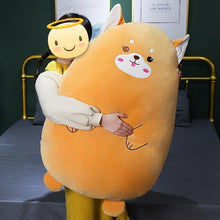 Load image into Gallery viewer, Shiba Egg and Friends Huggable Plush Toy Pillows-Soft Toy-Dogs, Home Decor, Shiba Inu, Soft Toy, Stuffed Animal-Medium-Shiba Inu-1
