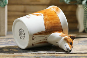 Shiba Inu Love 3D Ceramic CupMug