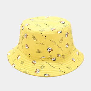 Shiba Inu Love Bucket Hats-Accessories-Accessories, Dogs, Hat, Shiba Inu-13