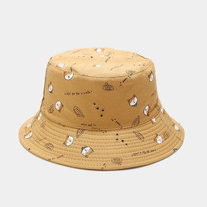 Shiba Inu Love Bucket Hats-Accessories-Accessories, Dogs, Hat, Shiba Inu-20