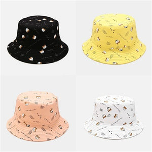 Shiba Inu Love Bucket Hats-Accessories-Accessories, Dogs, Hat, Shiba Inu-21