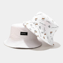 Load image into Gallery viewer, Shiba Inu Love Bucket Hats-Accessories-Accessories, Dogs, Hat, Shiba Inu-White-For Adults-4