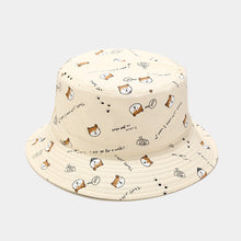Load image into Gallery viewer, Shiba Inu Love Bucket Hats-Accessories-Accessories, Dogs, Hat, Shiba Inu-9